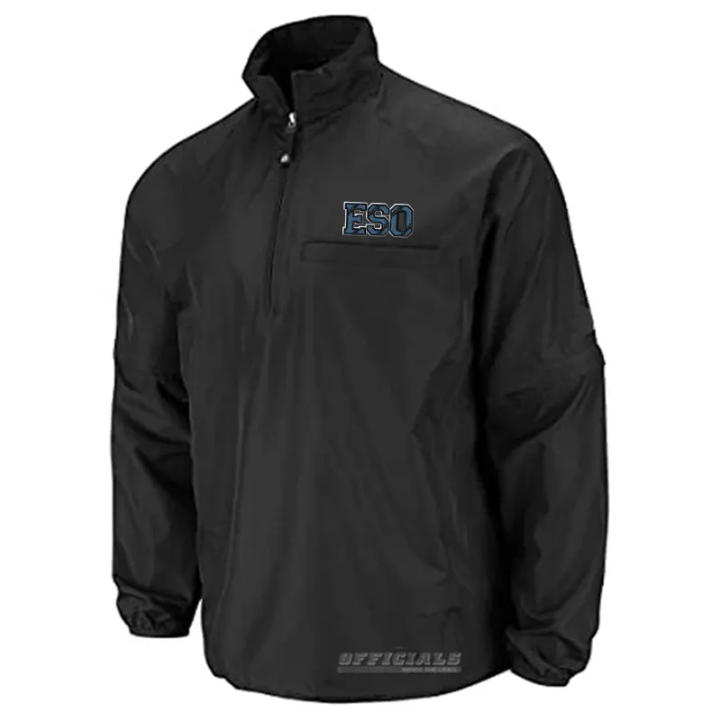 ESO Logo MLB Replica Convertible Umpire Jacket Reflective details DoubleLayered Collar
