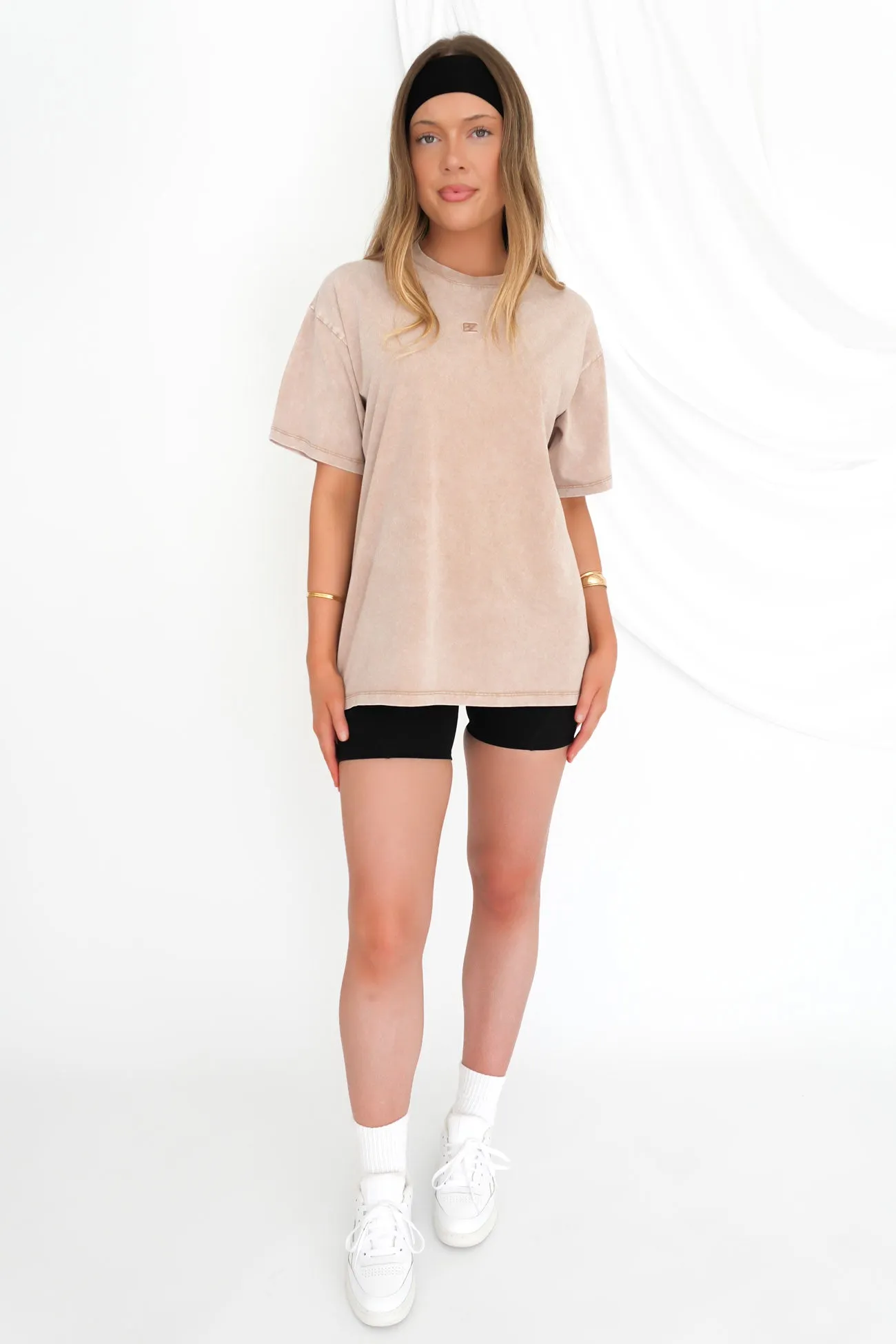 Stylish Design No Shrink Fabric Essential BZ Tee Brown