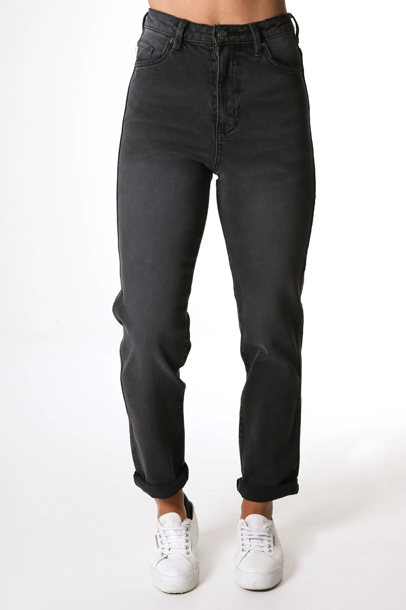 Hi Mom Jean Baxter Black High Quality Bold Look Summer Vibes Rugged Feel