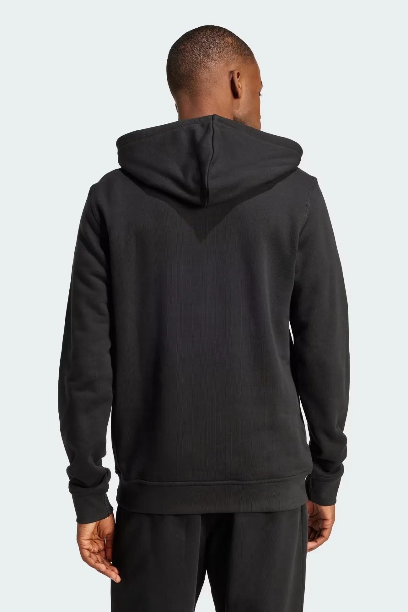 Essential Hoodie FT Black Light Reflectivity Trim