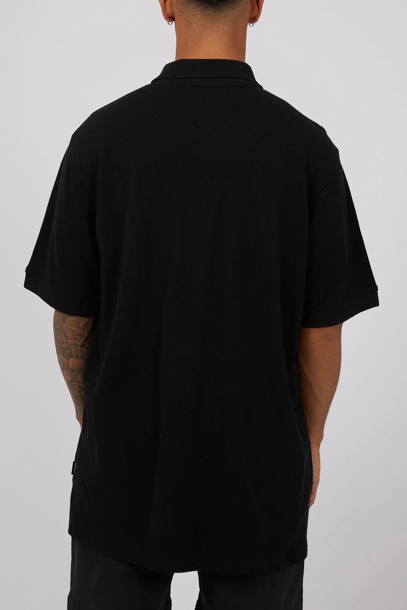 Modern Style Essential Polo Black