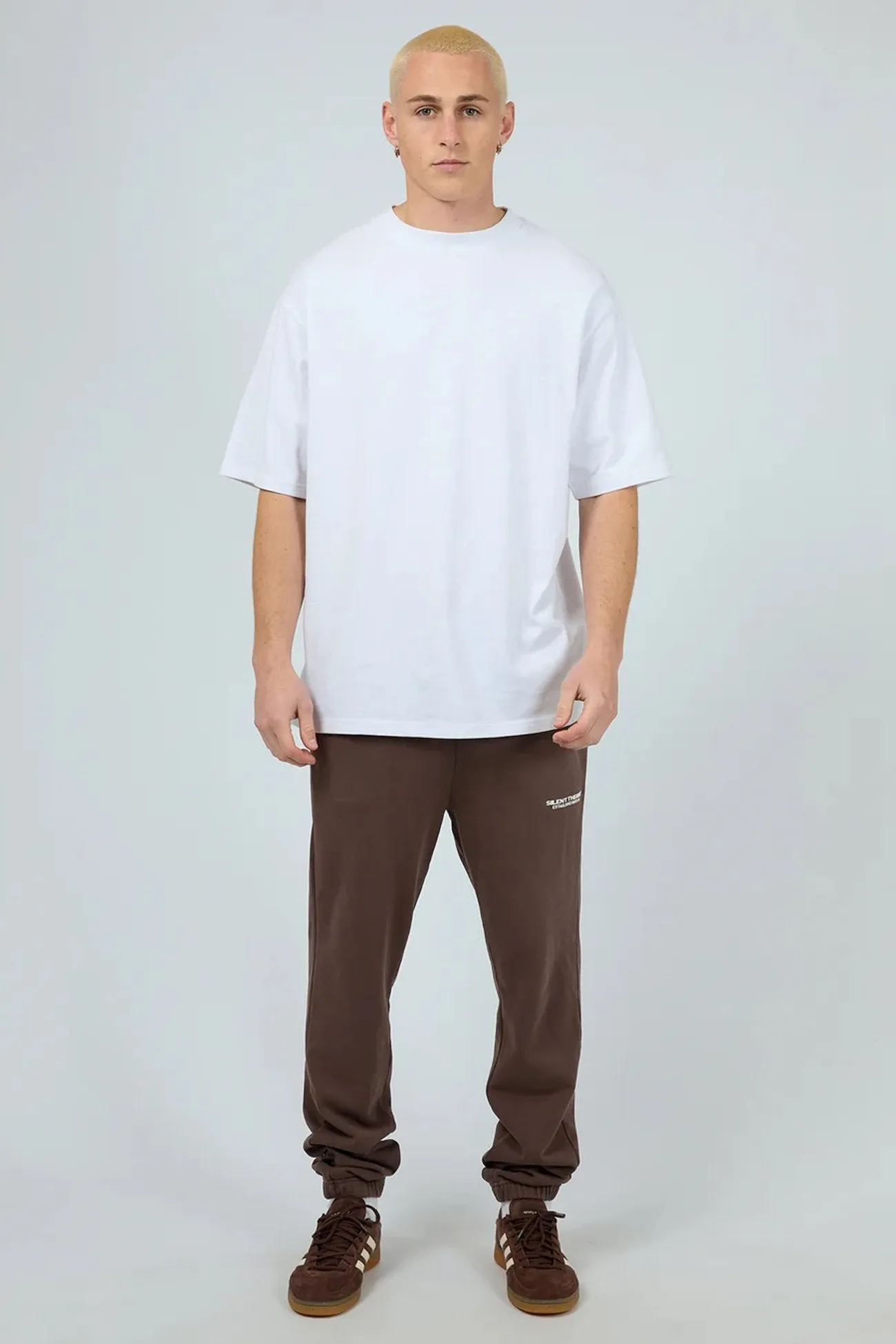 Chilly Comfort Yoga Ready Essential Theory Track Pant Chocolate
