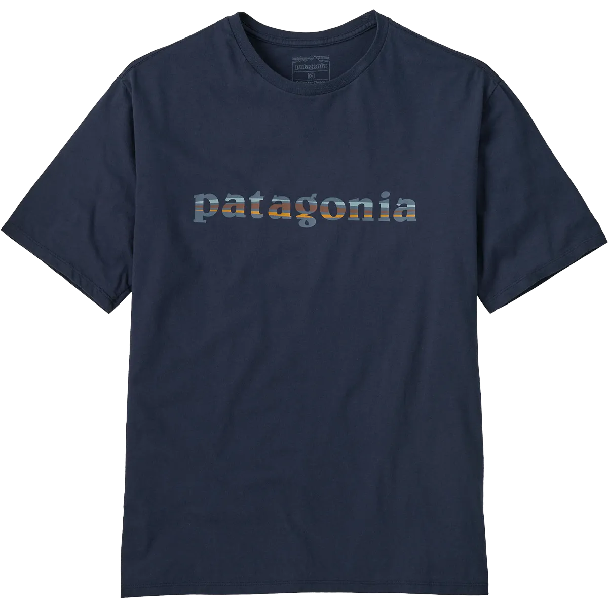 All-Season Wear Men's 73 Skyline Text Logo Organic T-Shirt