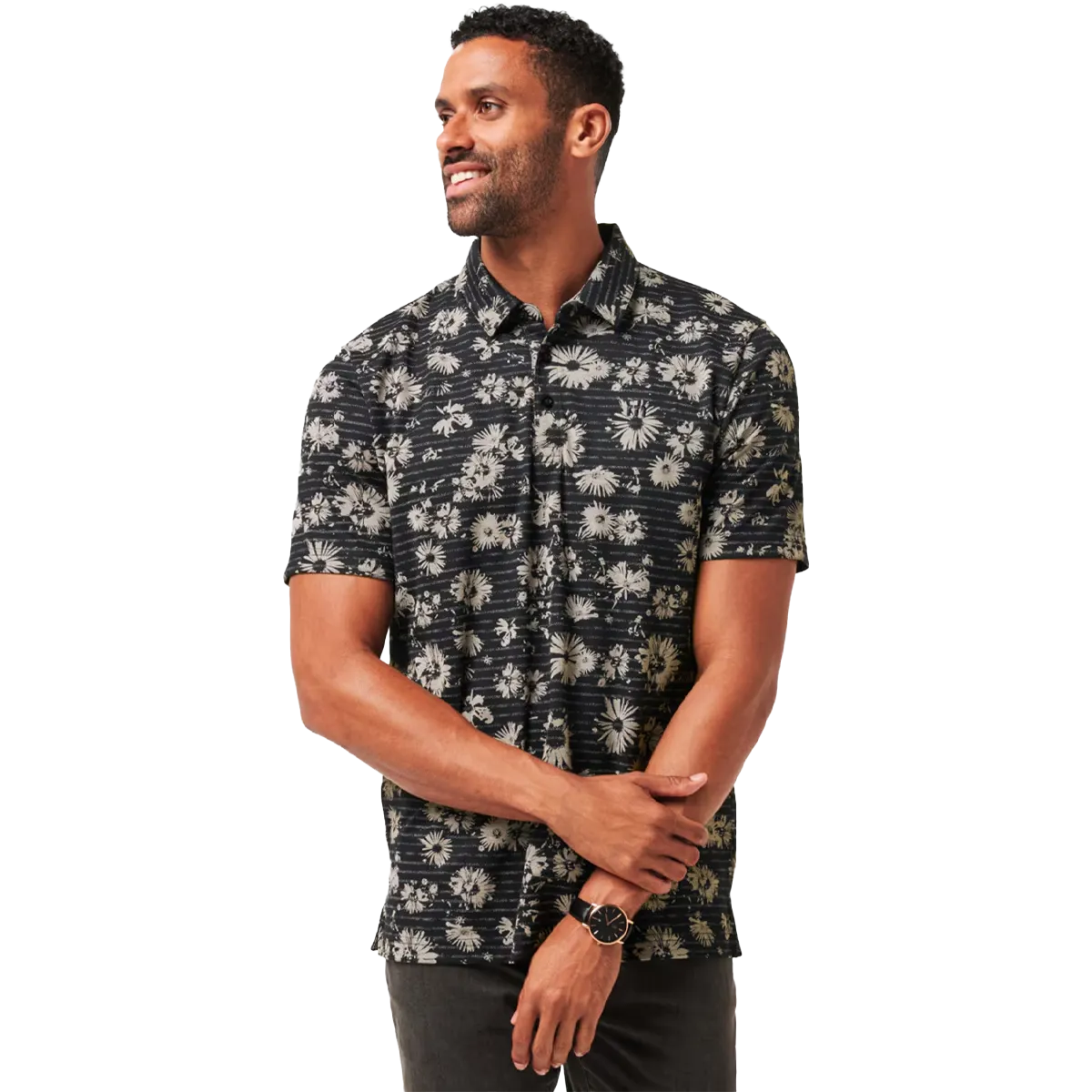 Men's Shaded Grove Polo Anti Pilling Technology Stretch Comfort
