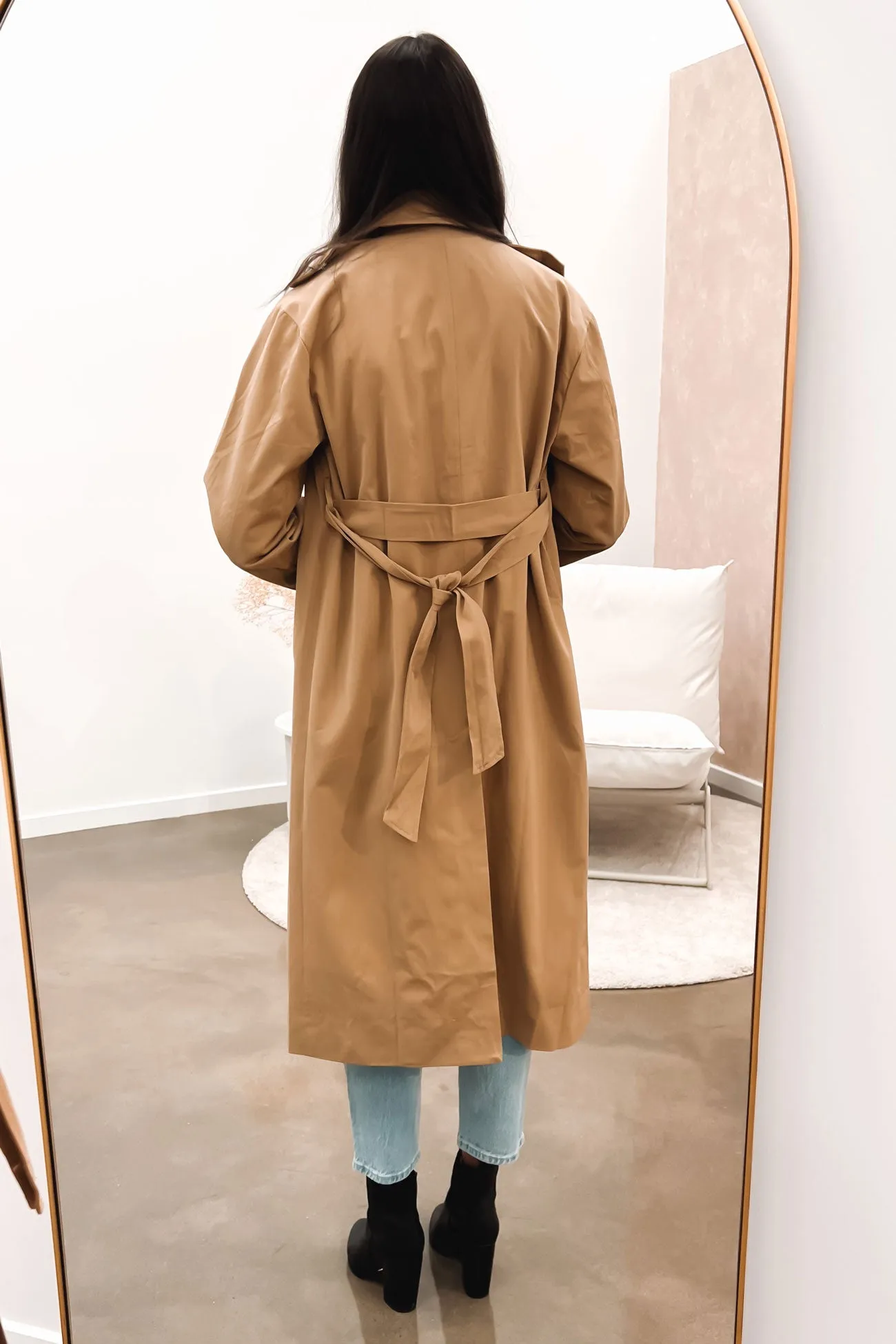 Wardrobe Essential Evani Trench Beige