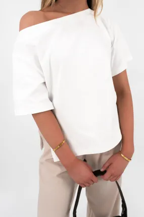 Giorgia Tee White FunctionalPockets