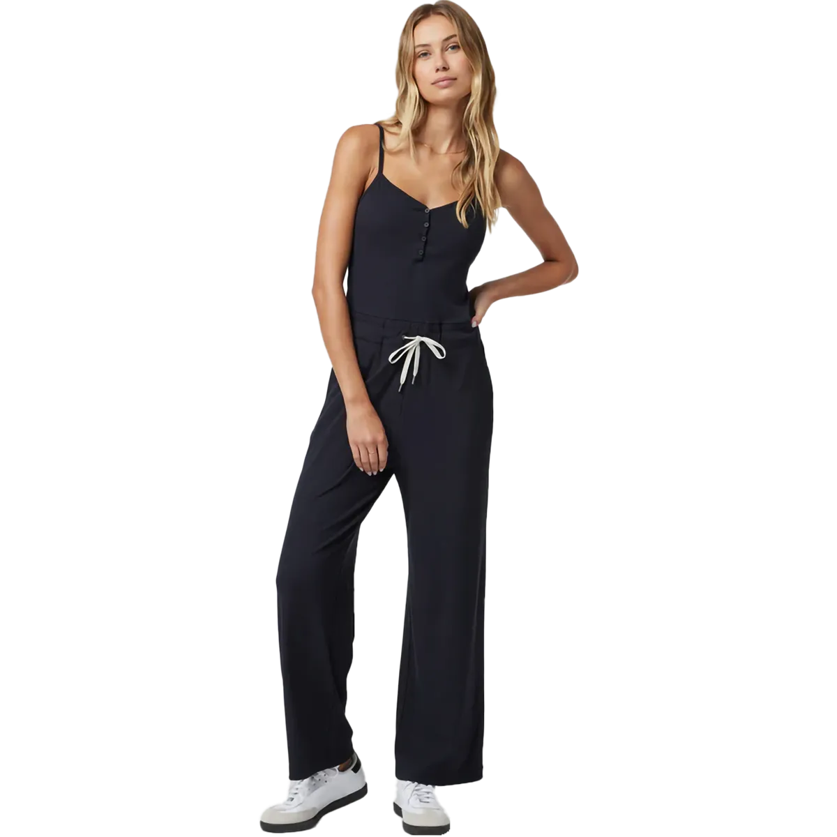 HighRiseWaistband Women's Pose Jumpsuit