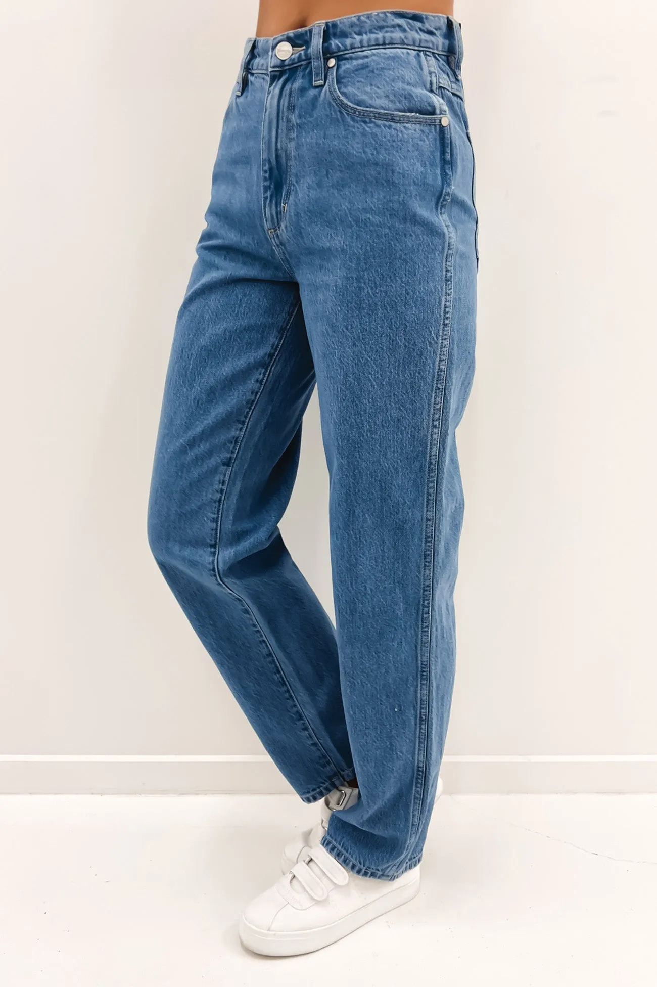 Active Wear Frances Mid Straight Jean Contraband