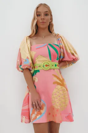 Airy Drape Mia Mini Dress Milani Rio