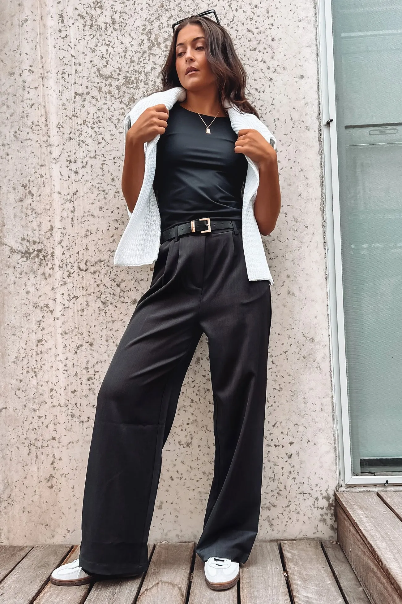 Timeless Must-Have Alex Smooth Tee Black