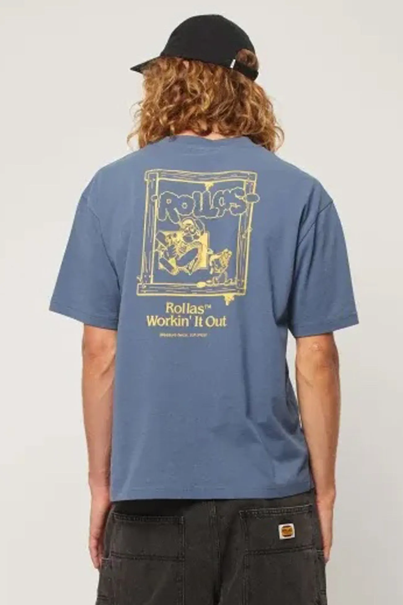 Ezy Puff'n Billy Tee Washed Blue Compact Stitch Pattern