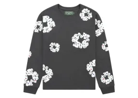 velcro Denim Tears Rhinestone Cotton Wreath Thermal Vintage Black