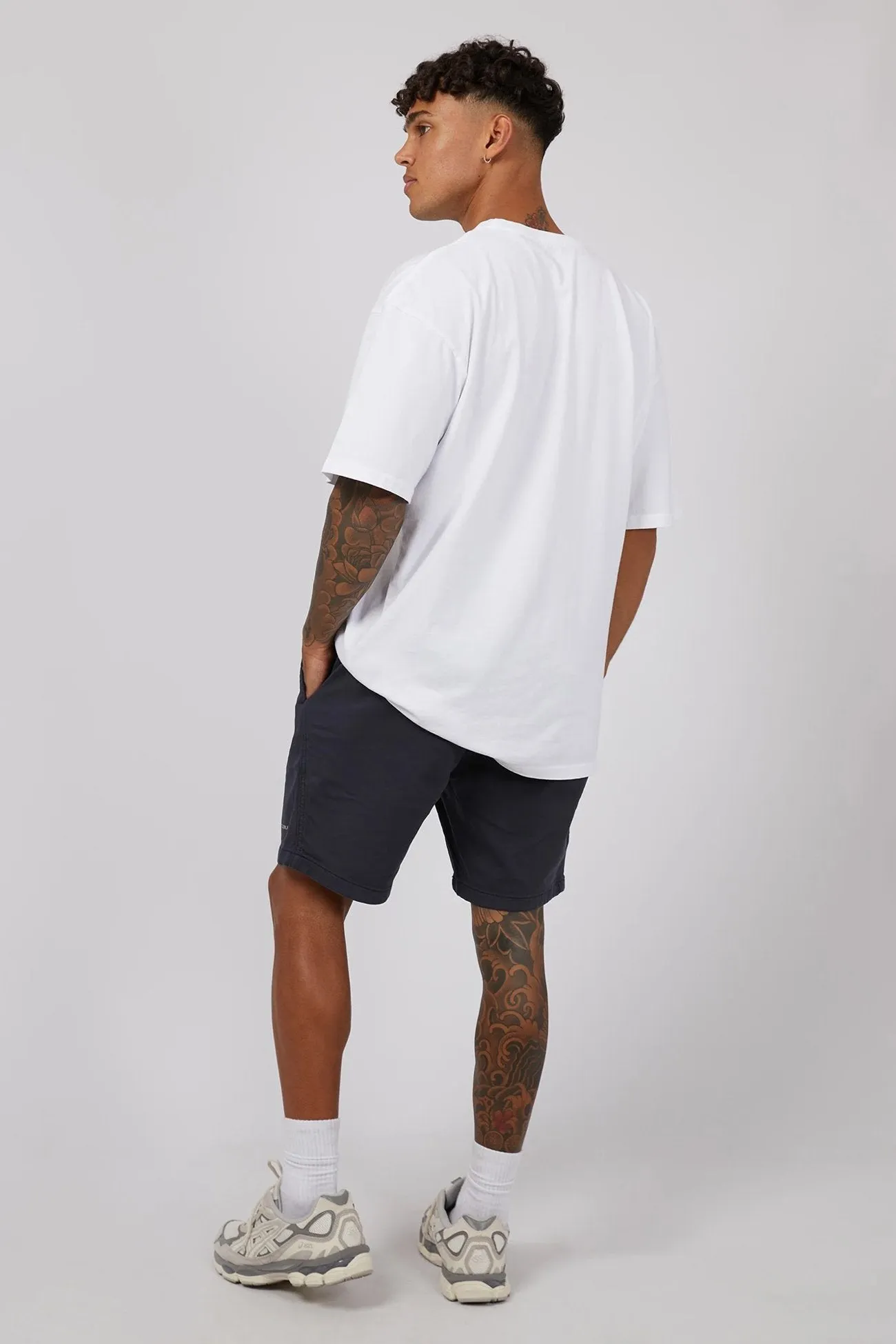 Fairhaven Short Navy Hygienic Antimicrobial Layer Foldable style