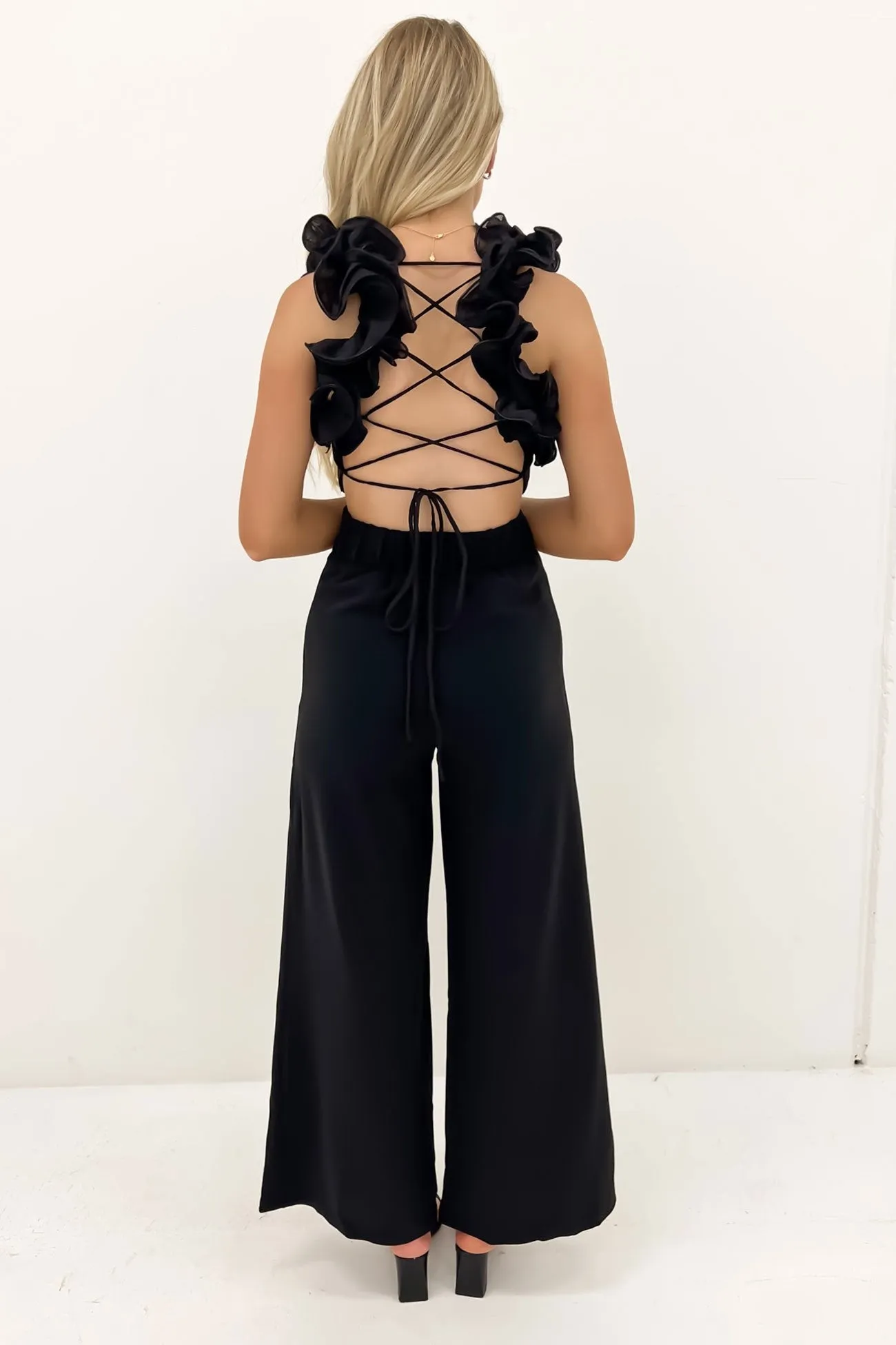 Picnic Street Club Sport Faith Jumpsuit Black