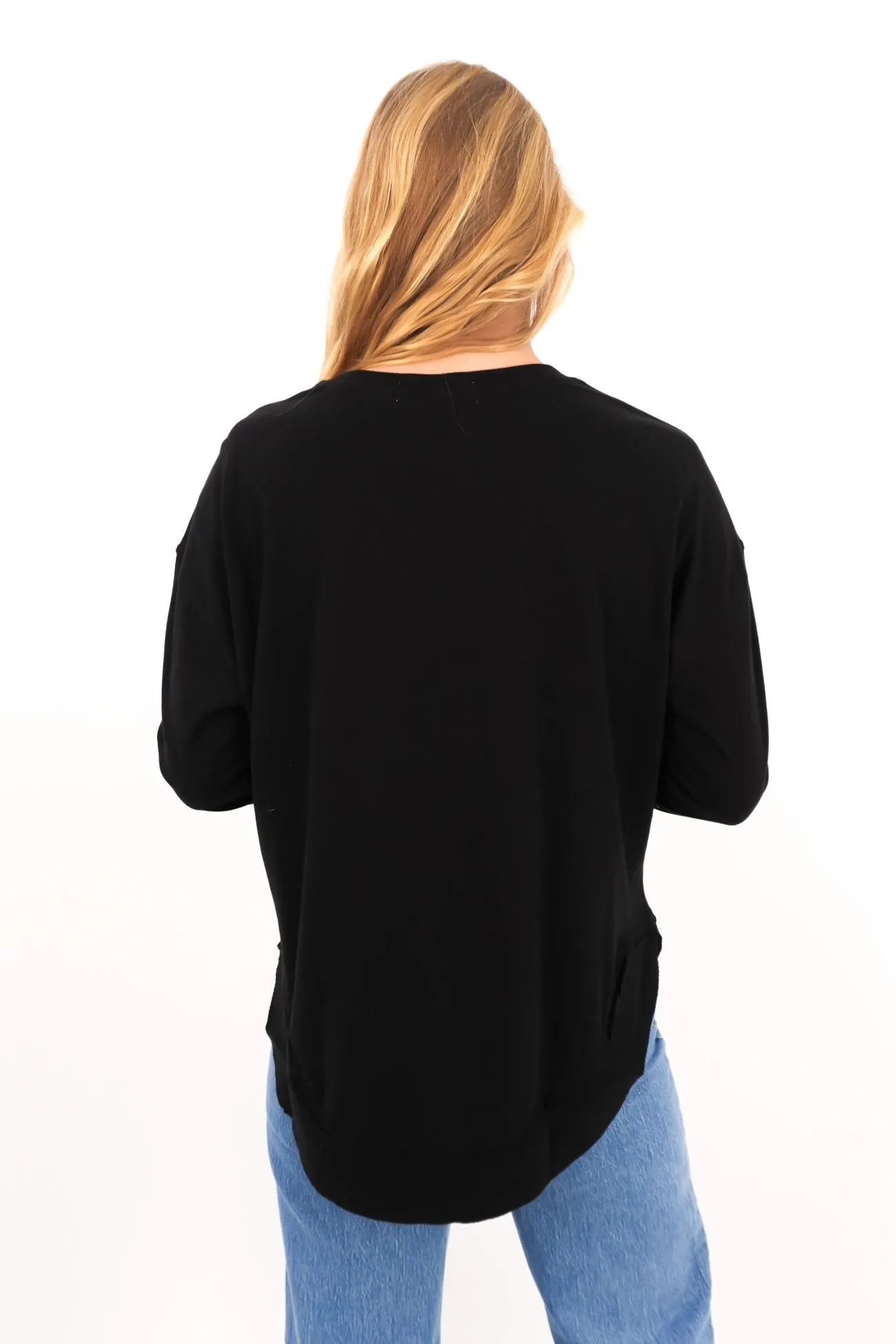 Podcast Sneakers Farrah Long Sleeve Black