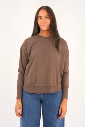 Farrah Long Sleeve Coffee Quartz Cane Headband