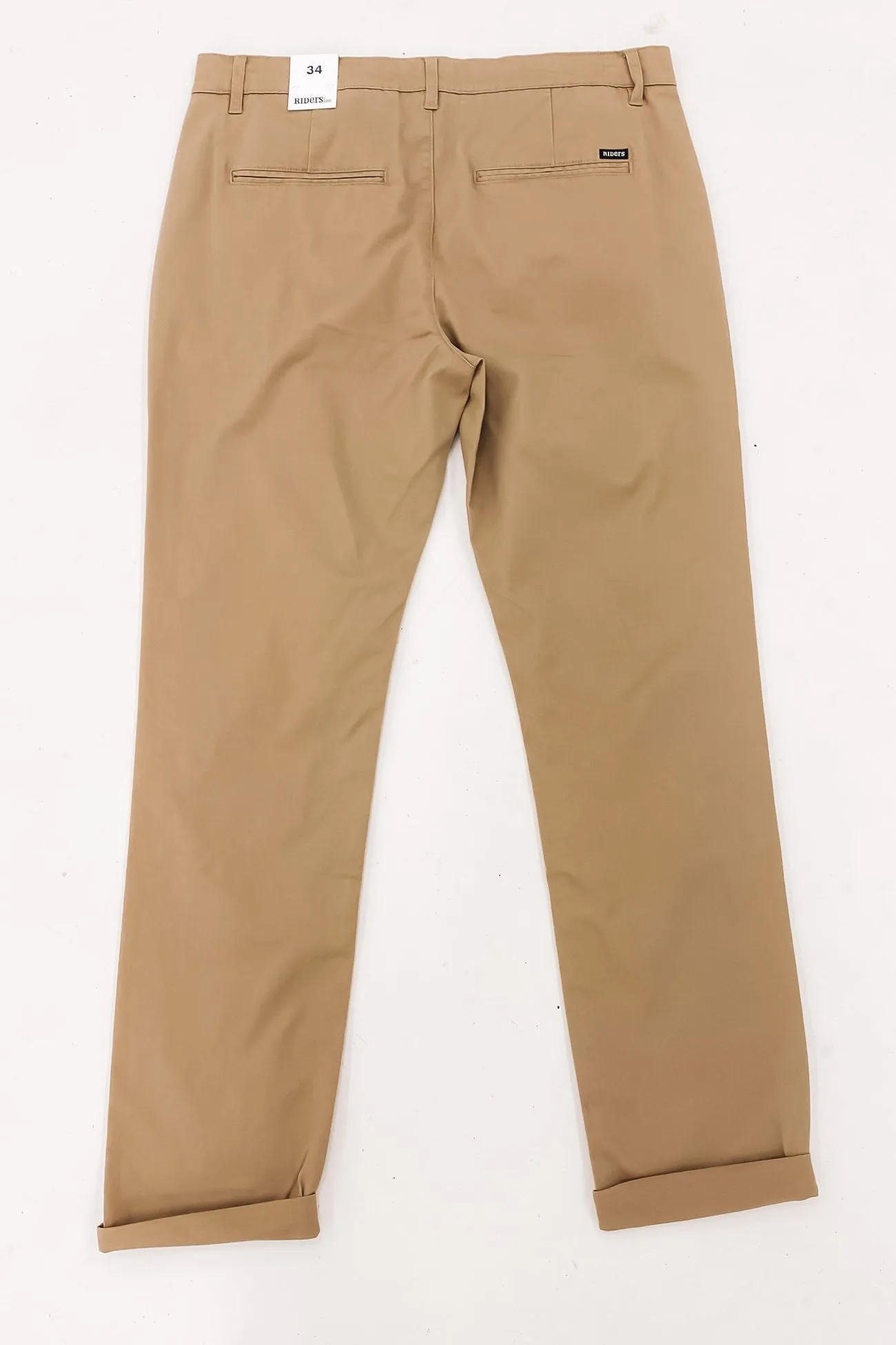 Z Stretch Chino Light Camel LightweightDesign Reinforced Stitching