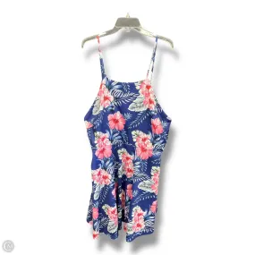Sleek Feel Care-Instructions-Included Dress Casual Short By Shein In Floral Print, Size: 4x