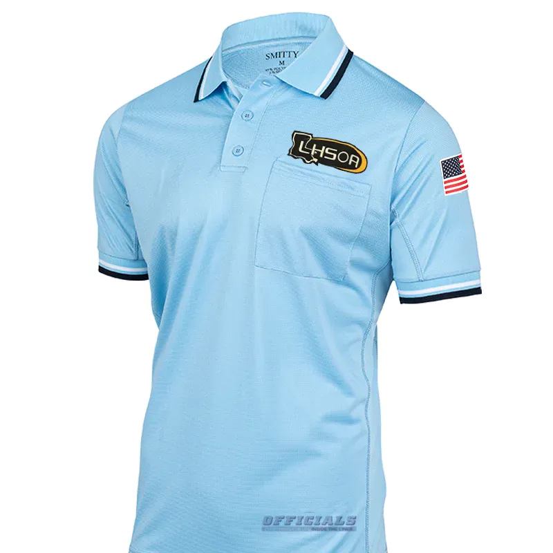 Versatile Layering Chic Design LHSOA Powder Dye Sublimated Softball Umpire Shirts