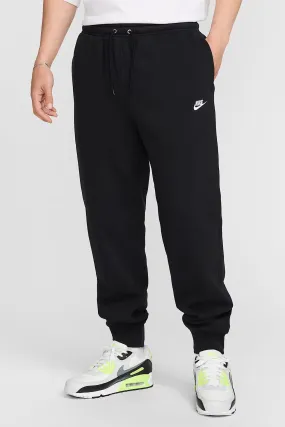 AntiPillingFabric Nike Club BB Jogger Black White