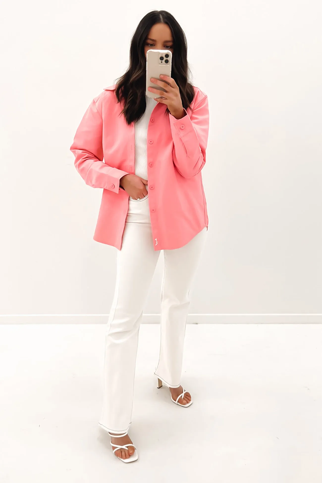 All-Season Wear Bayley Shirt Flesh Pink