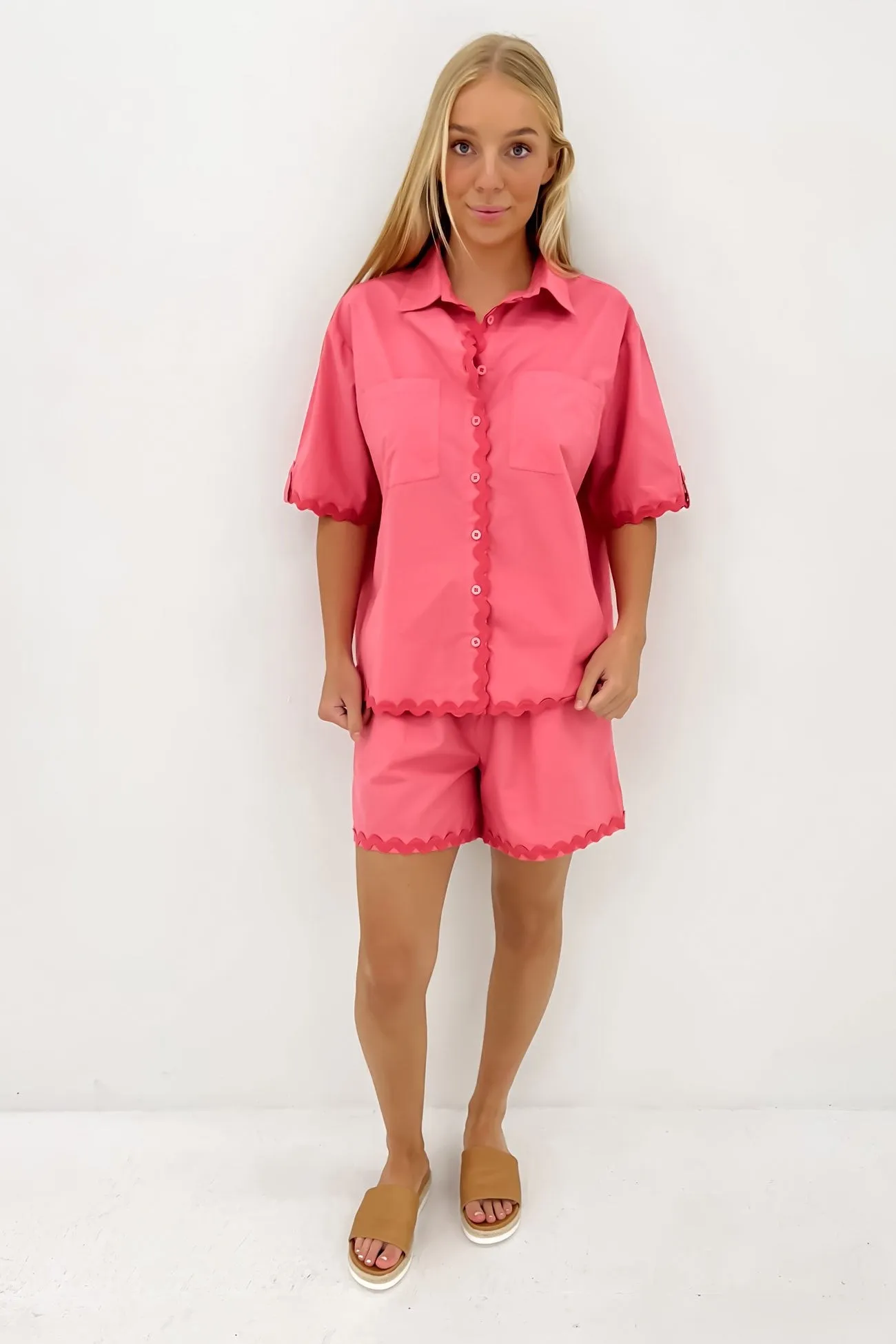 present for her Versatile Layering Capability Theo Short Watermelon