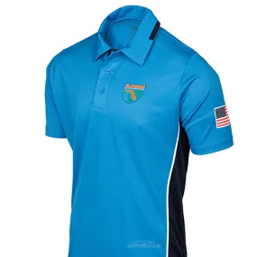 Cocktail Event Night Out FHSAA Softball Men's Bright Blue Umpire Shirts
