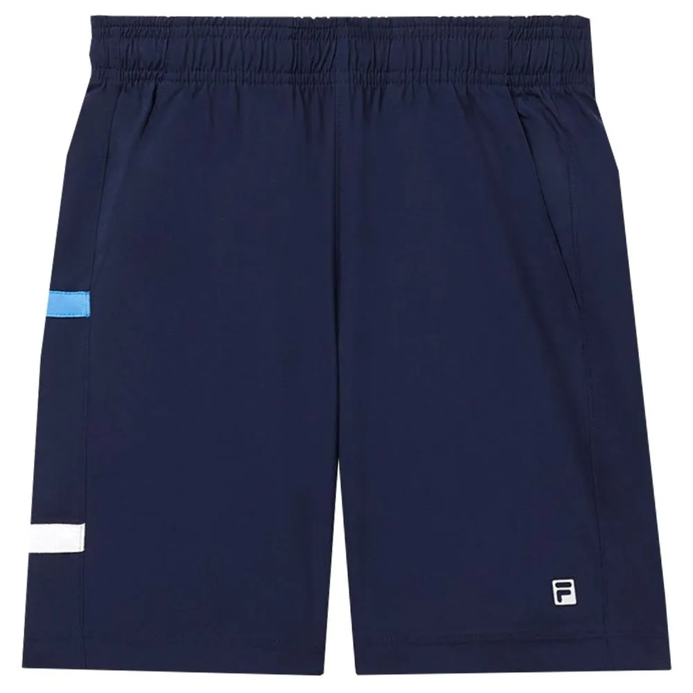 Fila Boys Core Shorts - Navy Zip-up Hooded