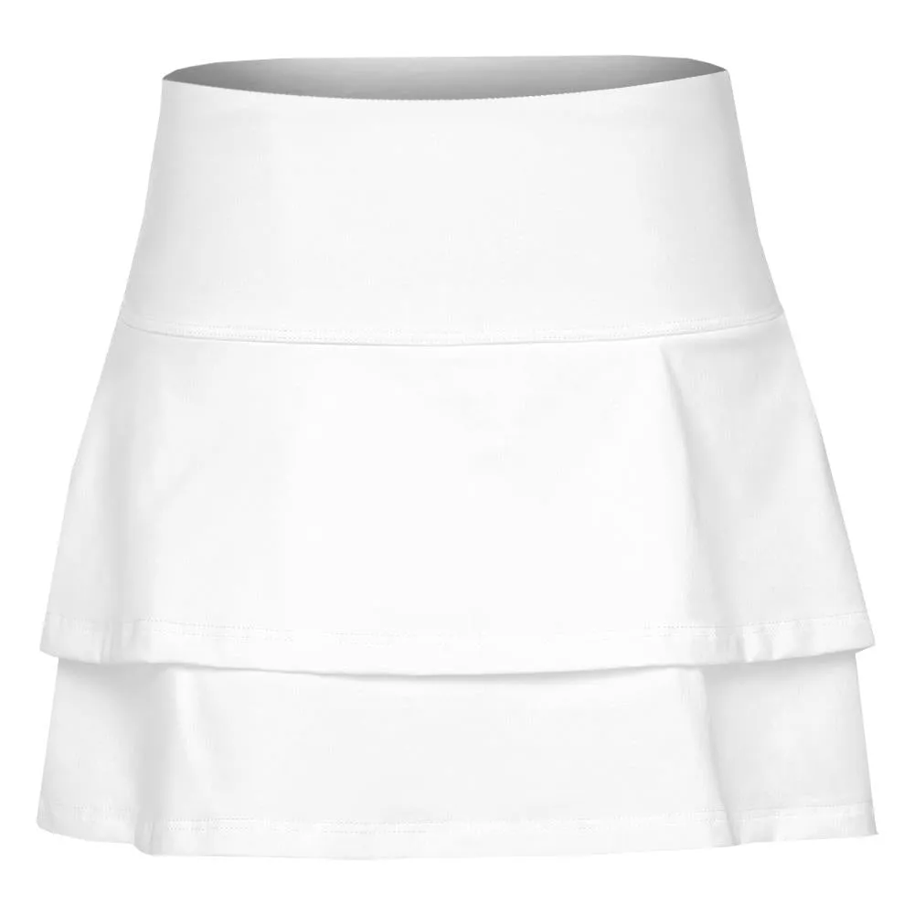 Fila Girls Ruffle Skort - White Lined interior