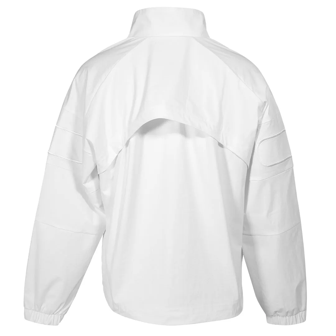 AntiPilling Finish Family Style Fila Men's Ace Podium Jacket - White Biodegradable Composition