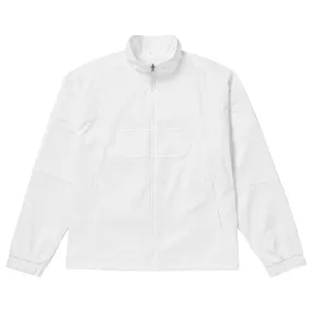 Fila Men's Ace Podium Jacket - White Biodegradable Composition hypoallergenic material AntiClingFabric