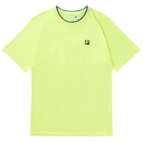 Fila Men's Ace Seamless Crew - Lime slim Anti Odor