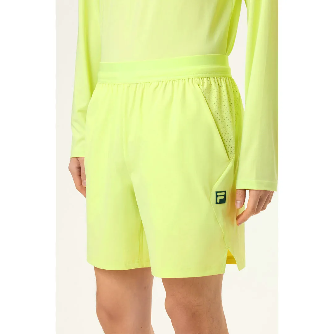 Fila Men's Ace Swift Short - Yellow Eco - friendly Steam Safe Low Waist