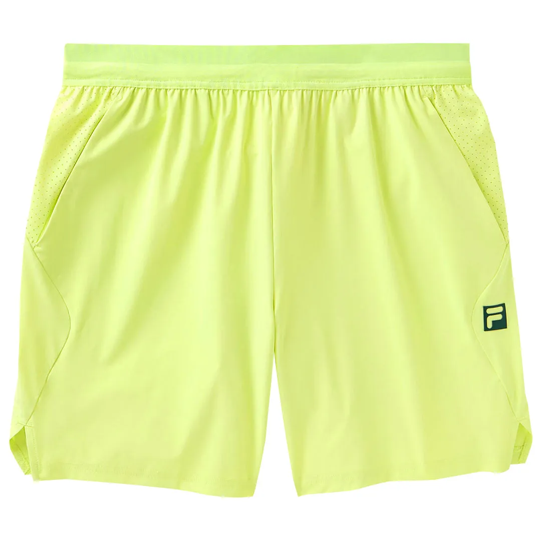 Tailored Fila Men's Ace Swift Short - Yellow Eco - friendly