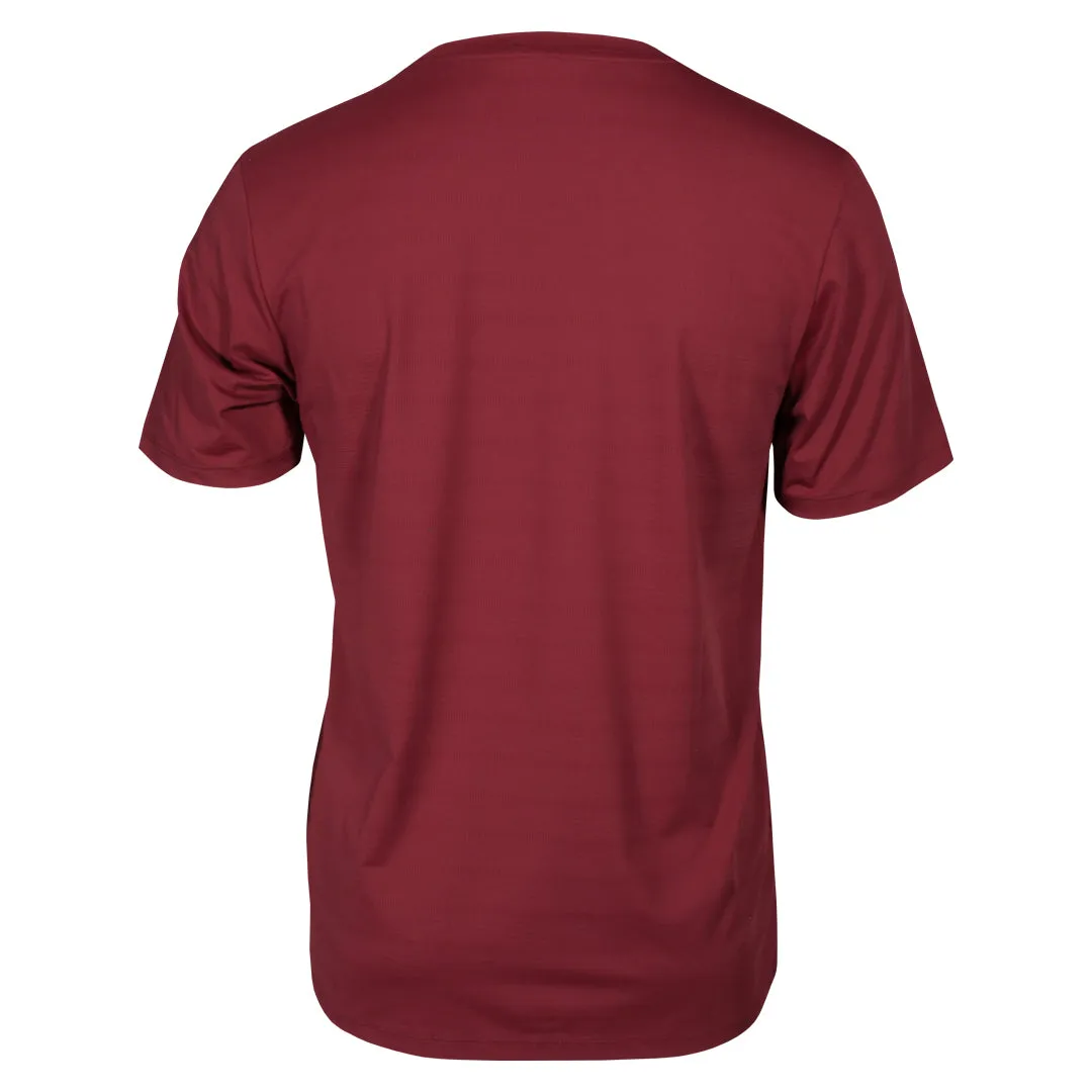 Comfortable fit Fila Men's Challenger Mesh Tee - Red Flared