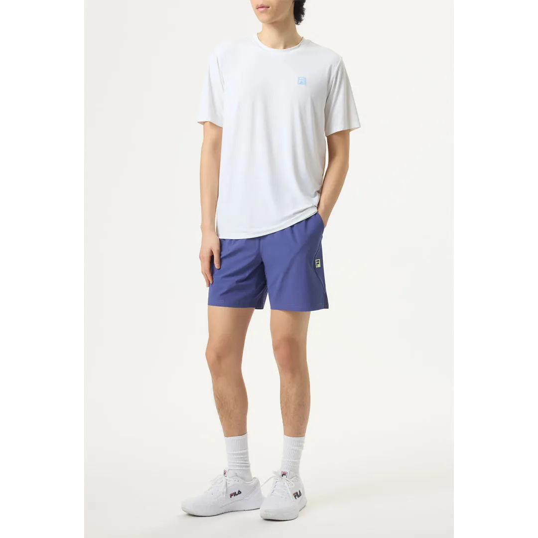 Fila Men's Challenger Mesh Tee - White Max Comfort Brave Mode