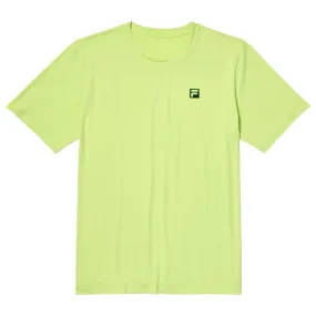 Fila Men's Volley Core Tee - Lime Breathable mesh Stylish Appearance