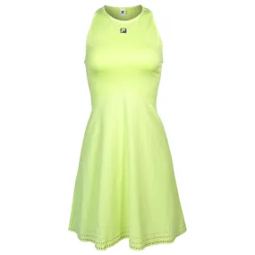 ButterSoftKnit FadeResistant Color Fila Women's Ace Seamless Dress - Shadow Lime/Skipper Blue CompressionKnit Technology