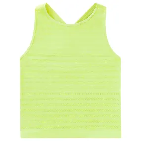 Winter Core Fila Women's Ace Seamless Tank - Shadow Lime Motion Line