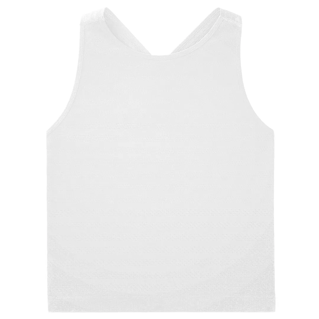 Fila Women's Ace Seamless Tank - White Sustainable Material Spark Glow AntiPilling Technology