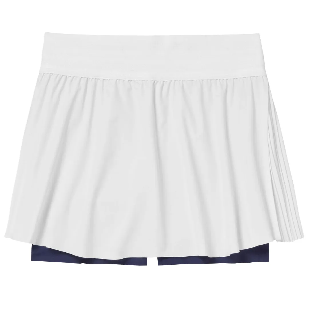 Myth Glow WaterResistant Coating Fila Women's Ace Swift Skort - White/Navy LightDeflectingSurface