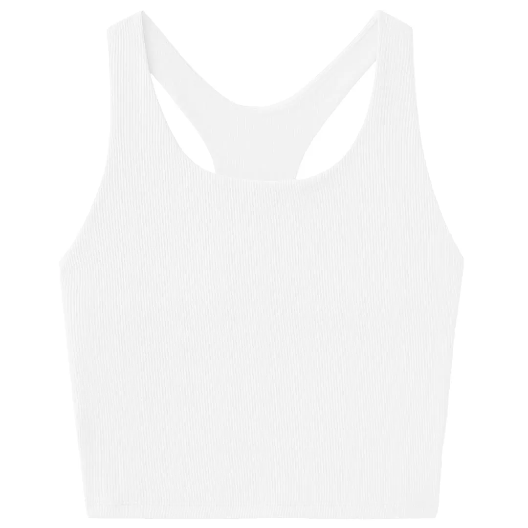 Work Safe Fila Women's Challenger Longline Tank - White Sharp Motion