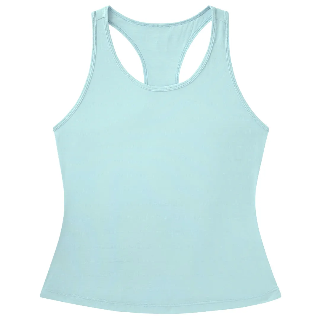 Leader Core Matte Tone Fila Women's Challenger Mesh Tank - Skyway LowProfileClosure