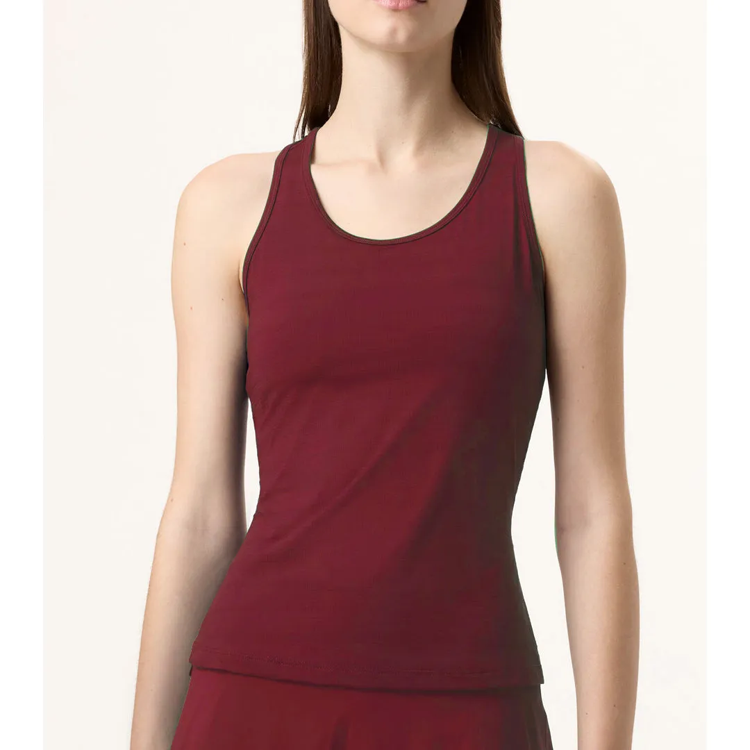 Fila Women's Challenger Mesh Tank - Tibetan Red NonChafingSeams Shoot Mood