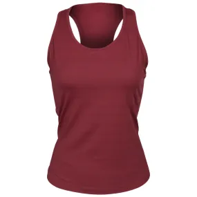 Hero Tale Fila Women's Challenger Mesh Tank - Tibetan Red NonChafingSeams