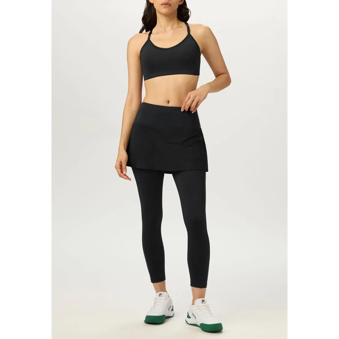 Fila Women's Essentials Skorty Leggings - Black Daily Motion BreathableMesh
