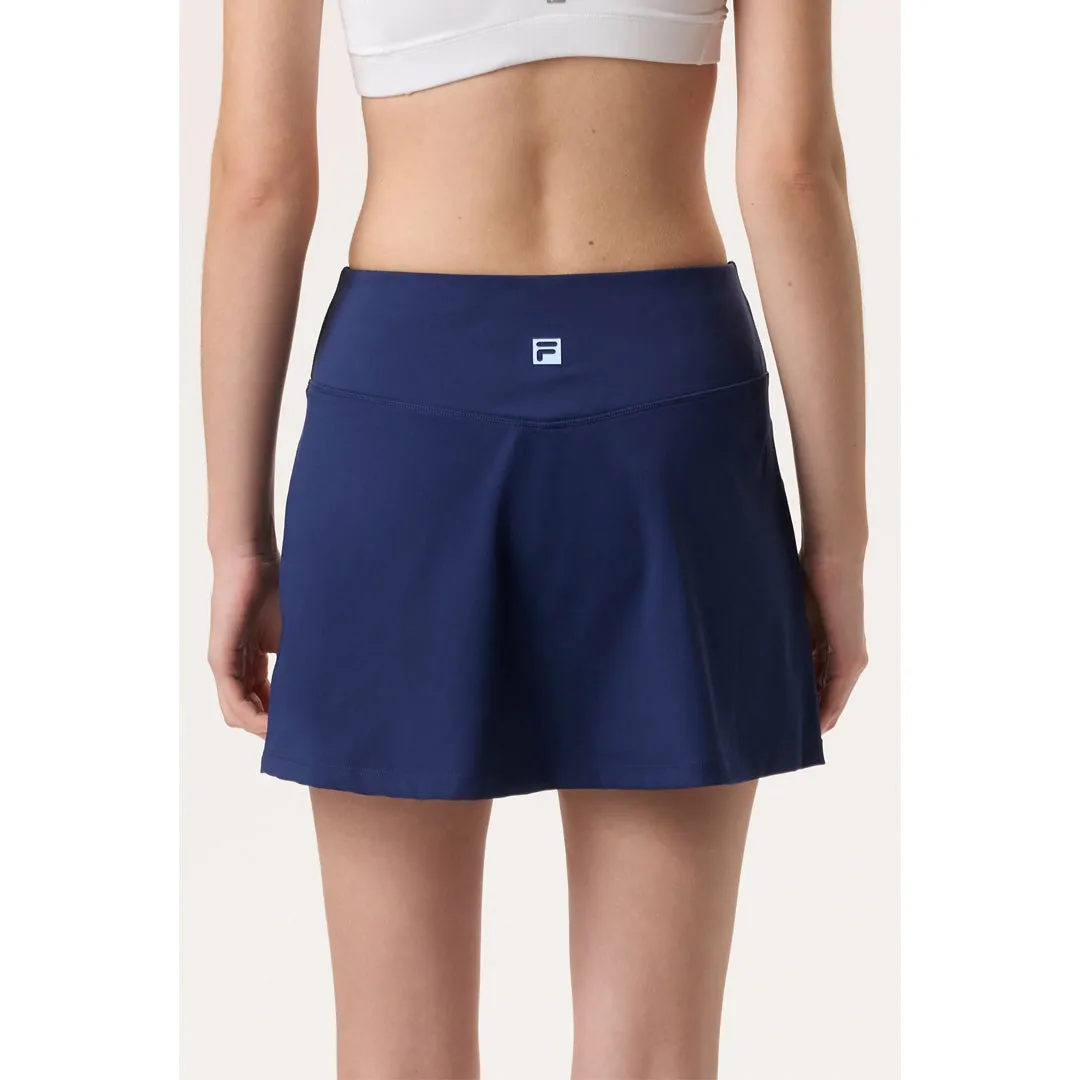 ThermalRegulatingFabric Fila Women's Volley Core Skort - Navy Convertible Neckline