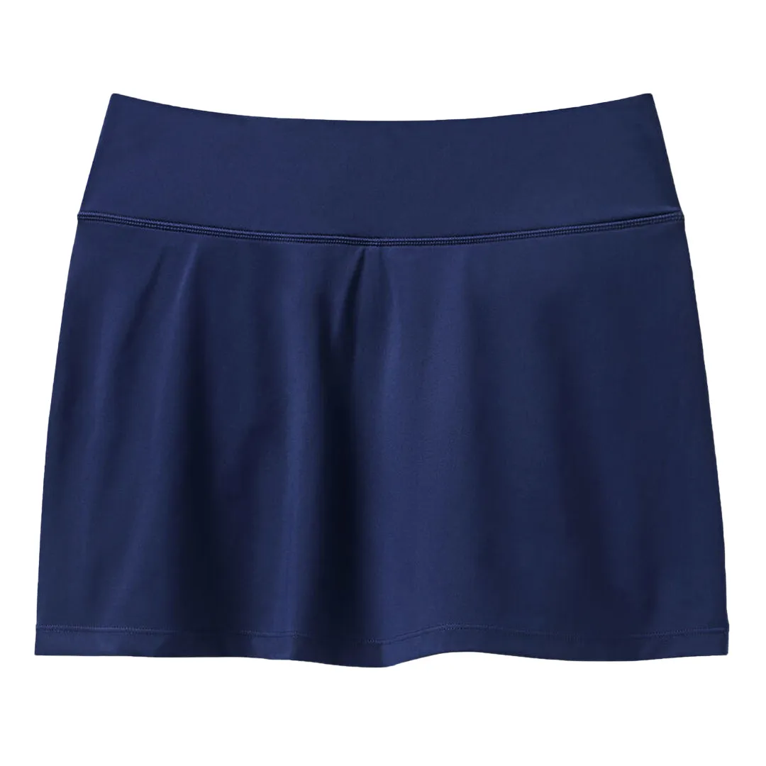 Ultraviolet Protection Fila Women's Volley Core Skort - Navy Convertible Neckline