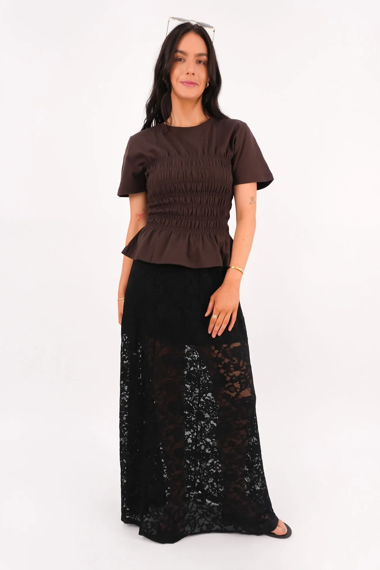 Fresh Look Finch Maxi Skirt Black