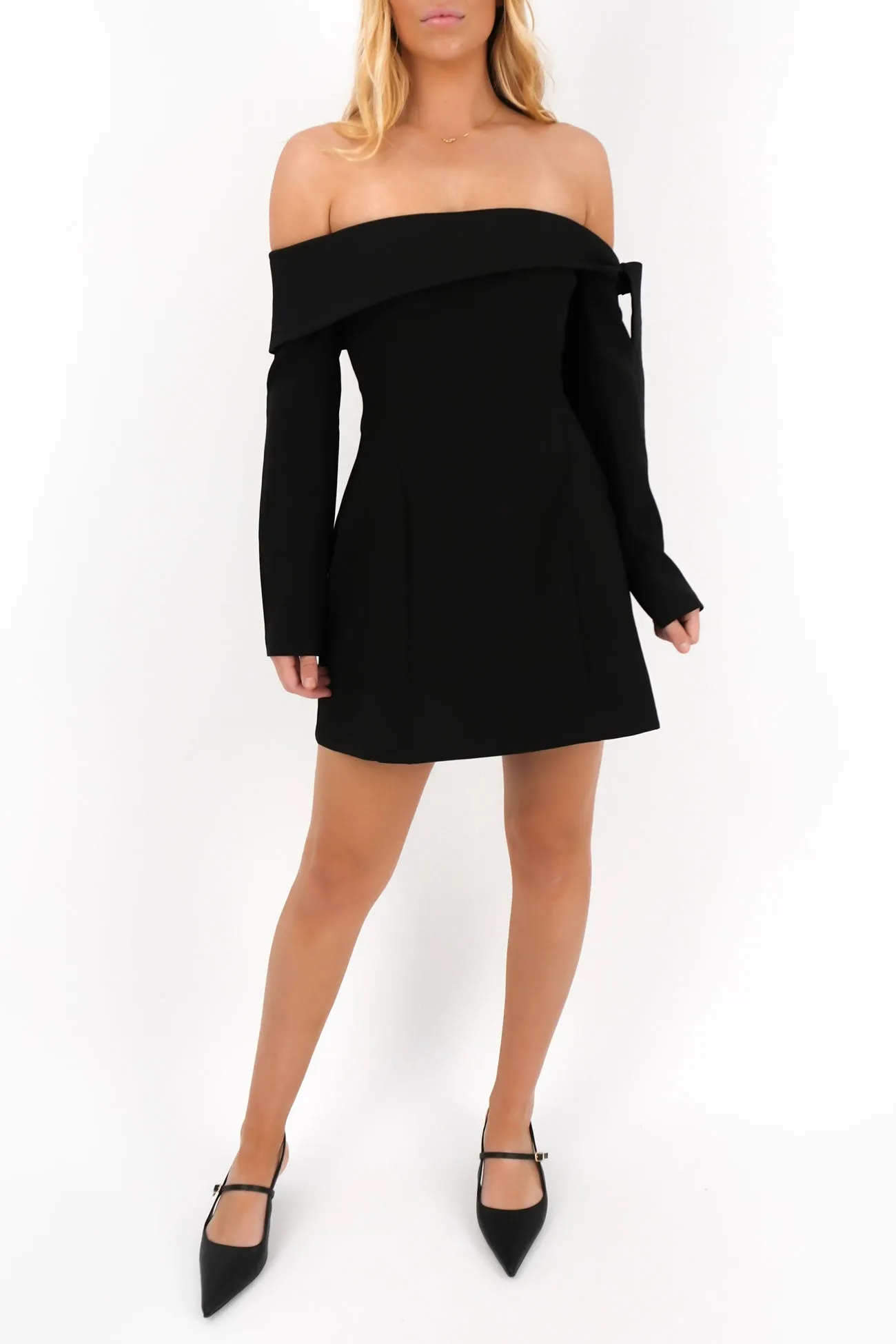Finch Mini Dress Black Evening Motion